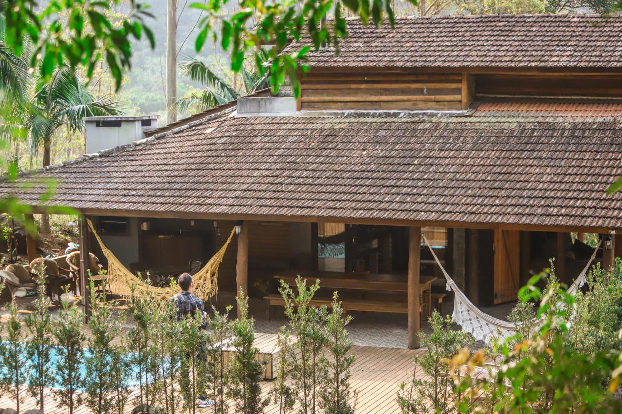 Chale Casa De Pedra, Vivenda Serra Velha, Chales De Montanha Timbe do Sul 外观 照片