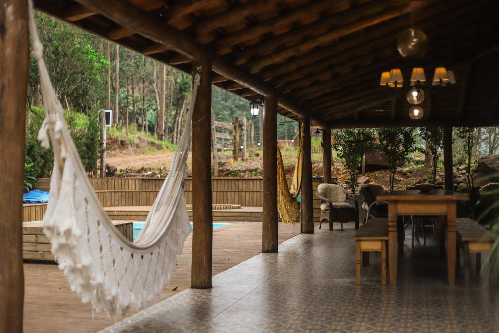 Chale Casa De Pedra, Vivenda Serra Velha, Chales De Montanha Timbe do Sul 外观 照片