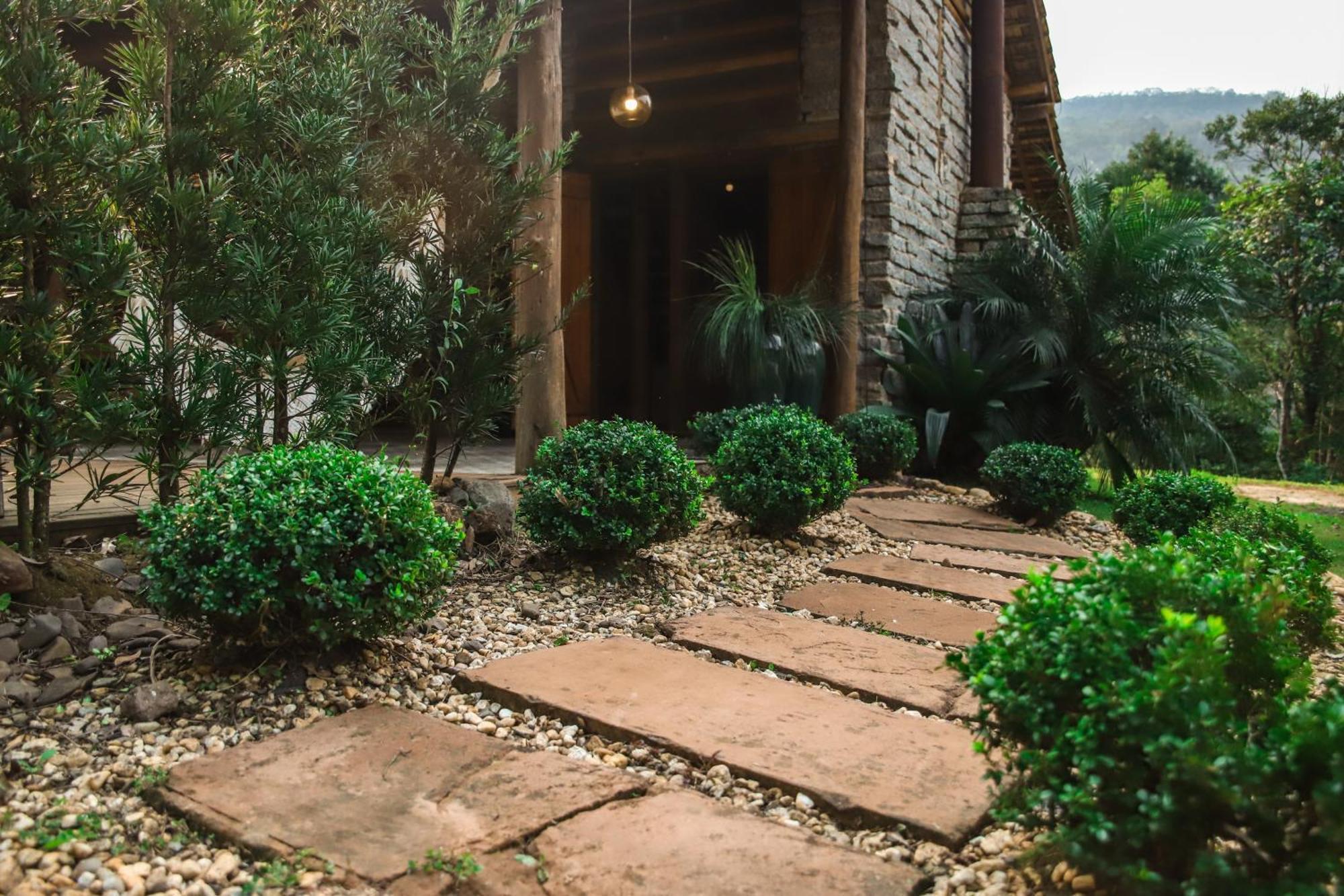 Chale Casa De Pedra, Vivenda Serra Velha, Chales De Montanha Timbe do Sul 外观 照片