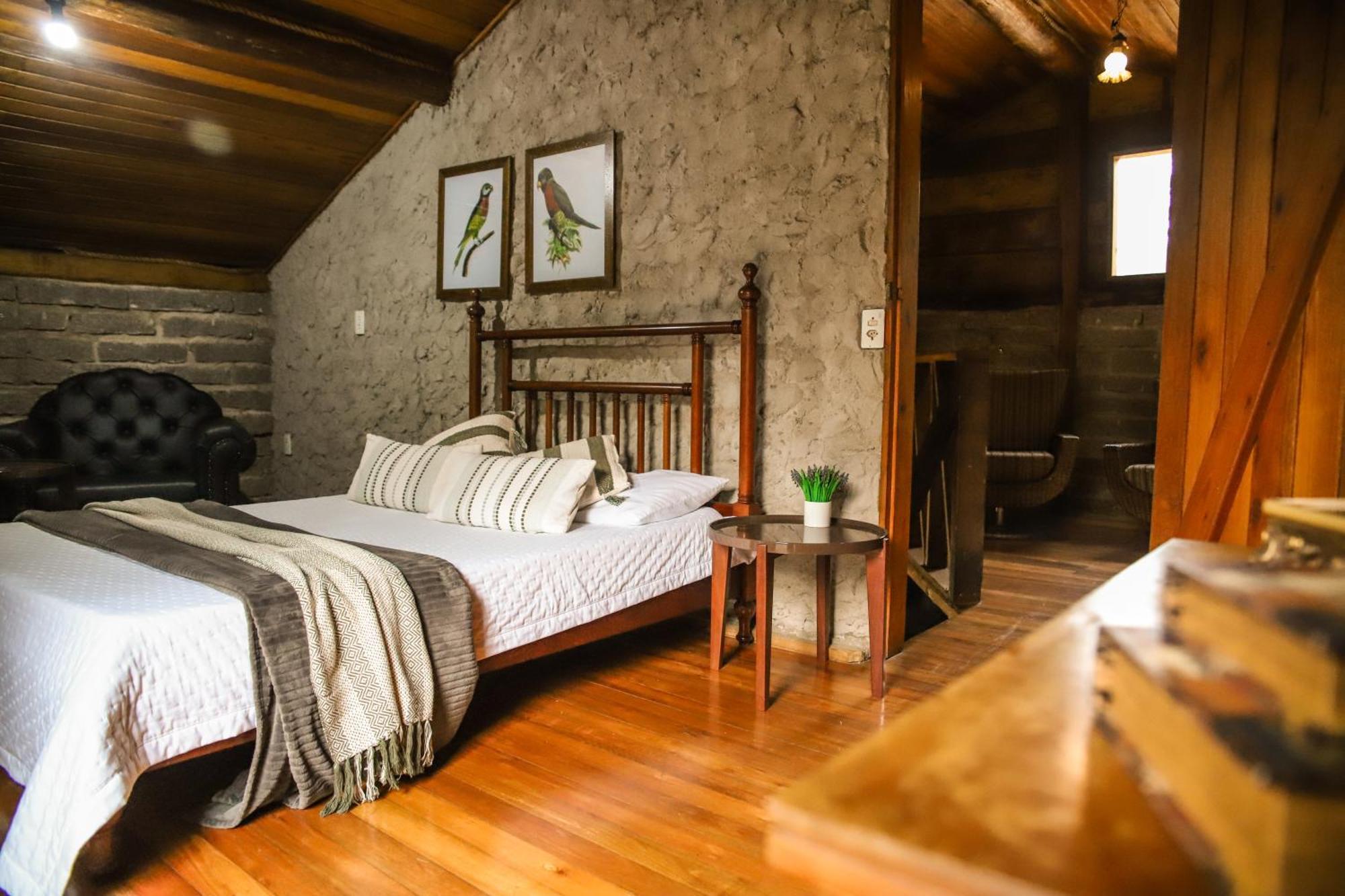 Chale Casa De Pedra, Vivenda Serra Velha, Chales De Montanha Timbe do Sul 外观 照片