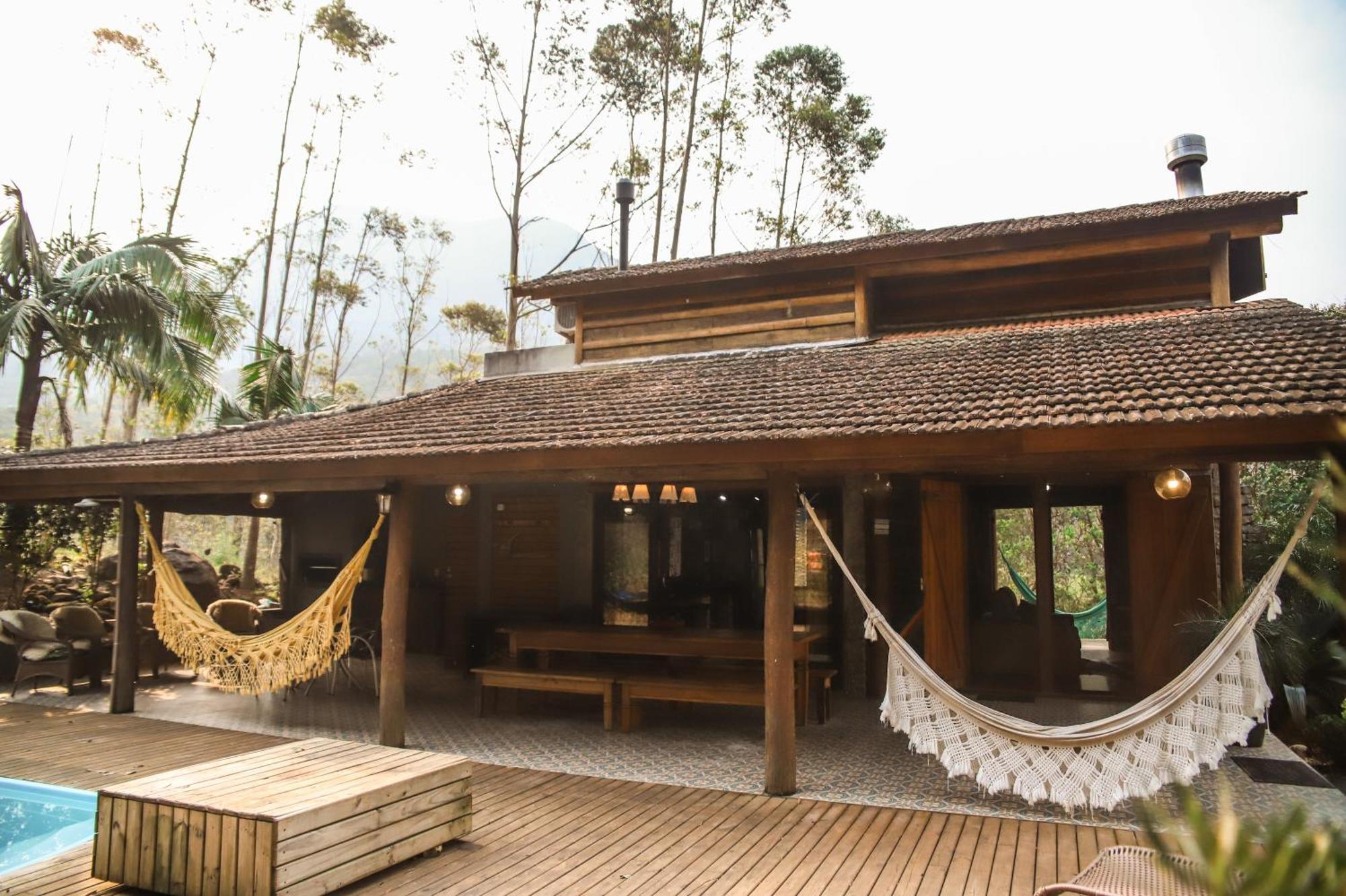 Chale Casa De Pedra, Vivenda Serra Velha, Chales De Montanha Timbe do Sul 外观 照片
