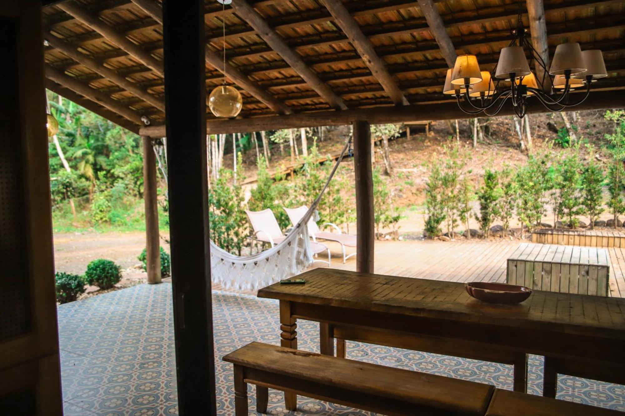 Chale Casa De Pedra, Vivenda Serra Velha, Chales De Montanha Timbe do Sul 外观 照片