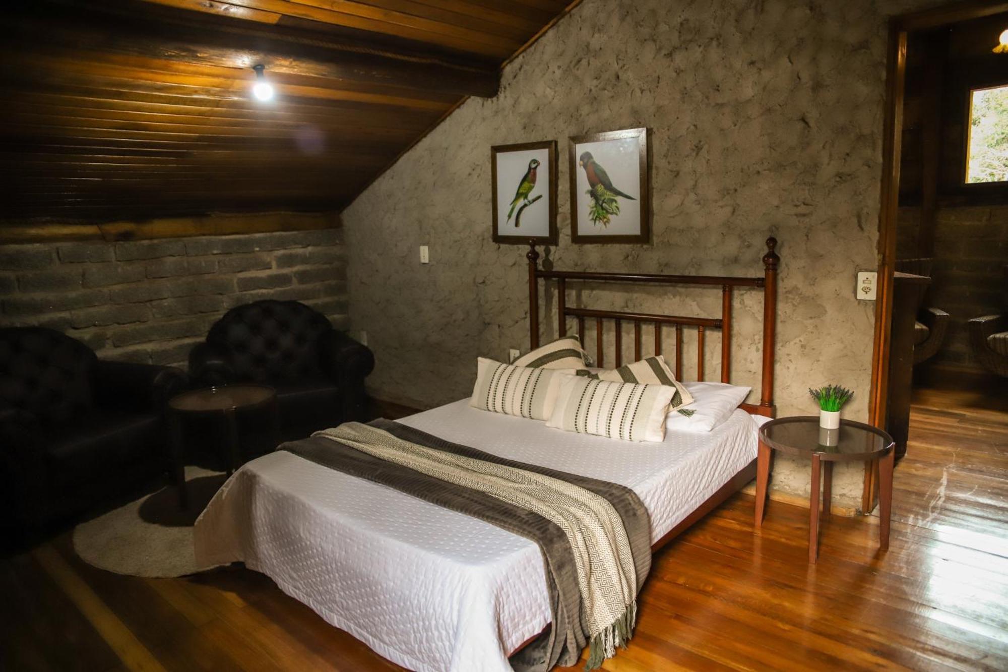 Chale Casa De Pedra, Vivenda Serra Velha, Chales De Montanha Timbe do Sul 外观 照片